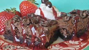 Triple Chocolate Espresso Brownie 2
