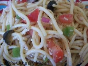 Zesty Spaghetti Salad