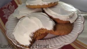 Frosted Pumpkin Cookies