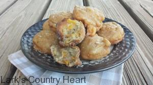 Peach Pie Fritters