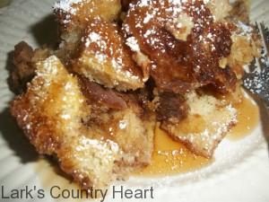 Caramel  Apple French Toash Casserole