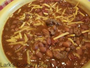 Homemade Beef Chili