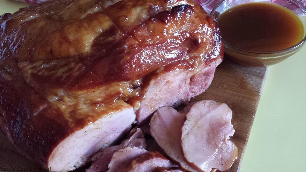 Smoked Sweet Mustard Glazed Ham2