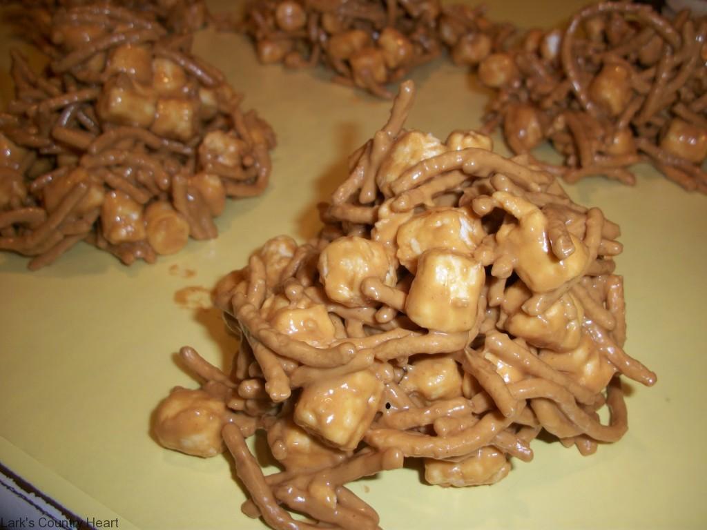 Christmas Haystack Cookies