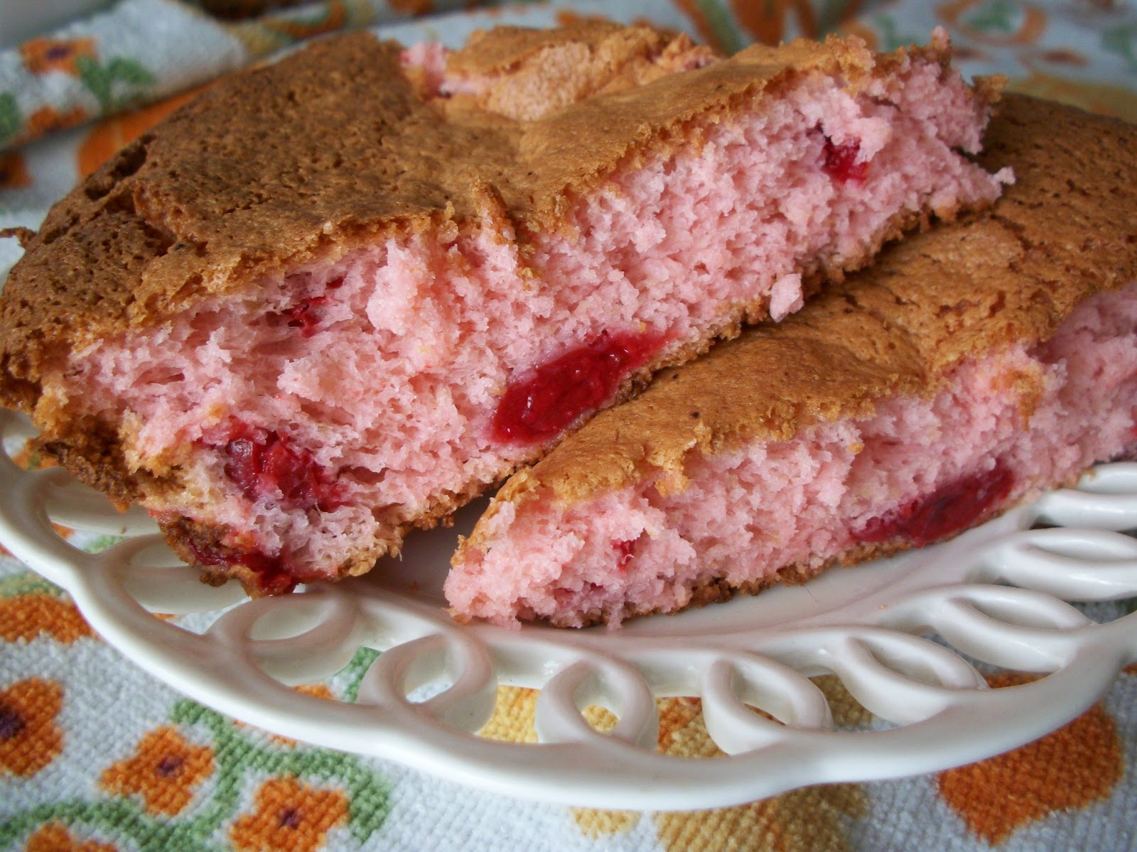 2 ingredient w w cherry angel food cake